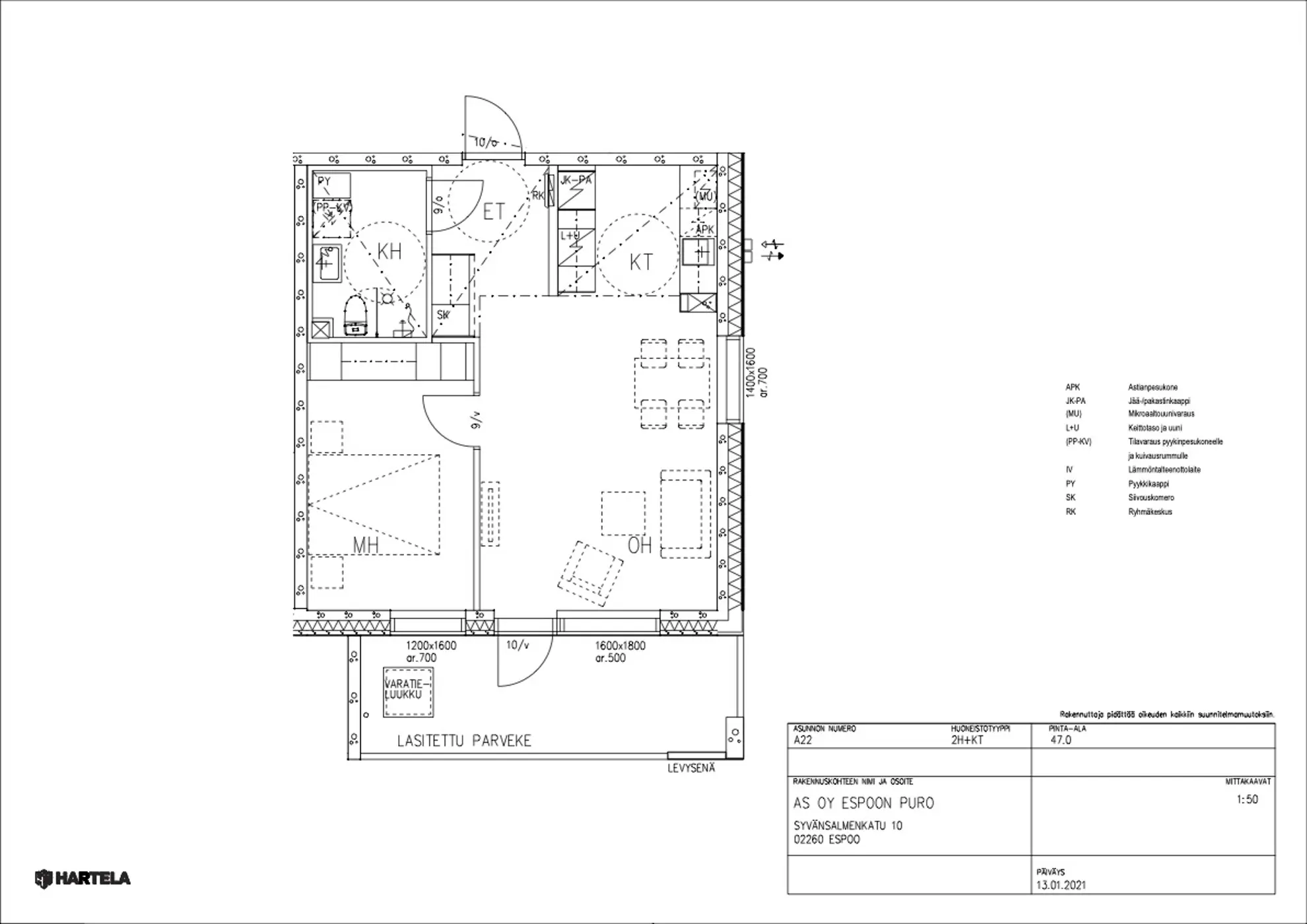 Furnished apartment in Espoo — photo 11