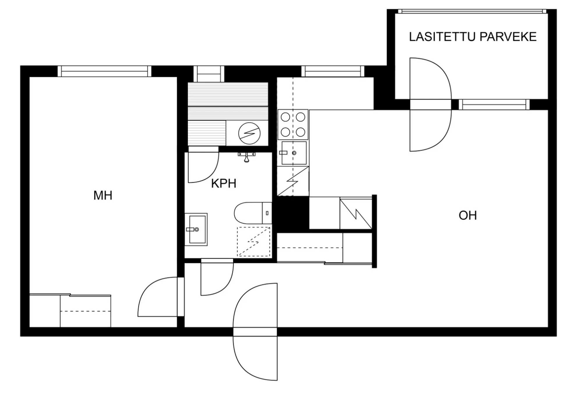 Furnished apartment in Turu — photo 5