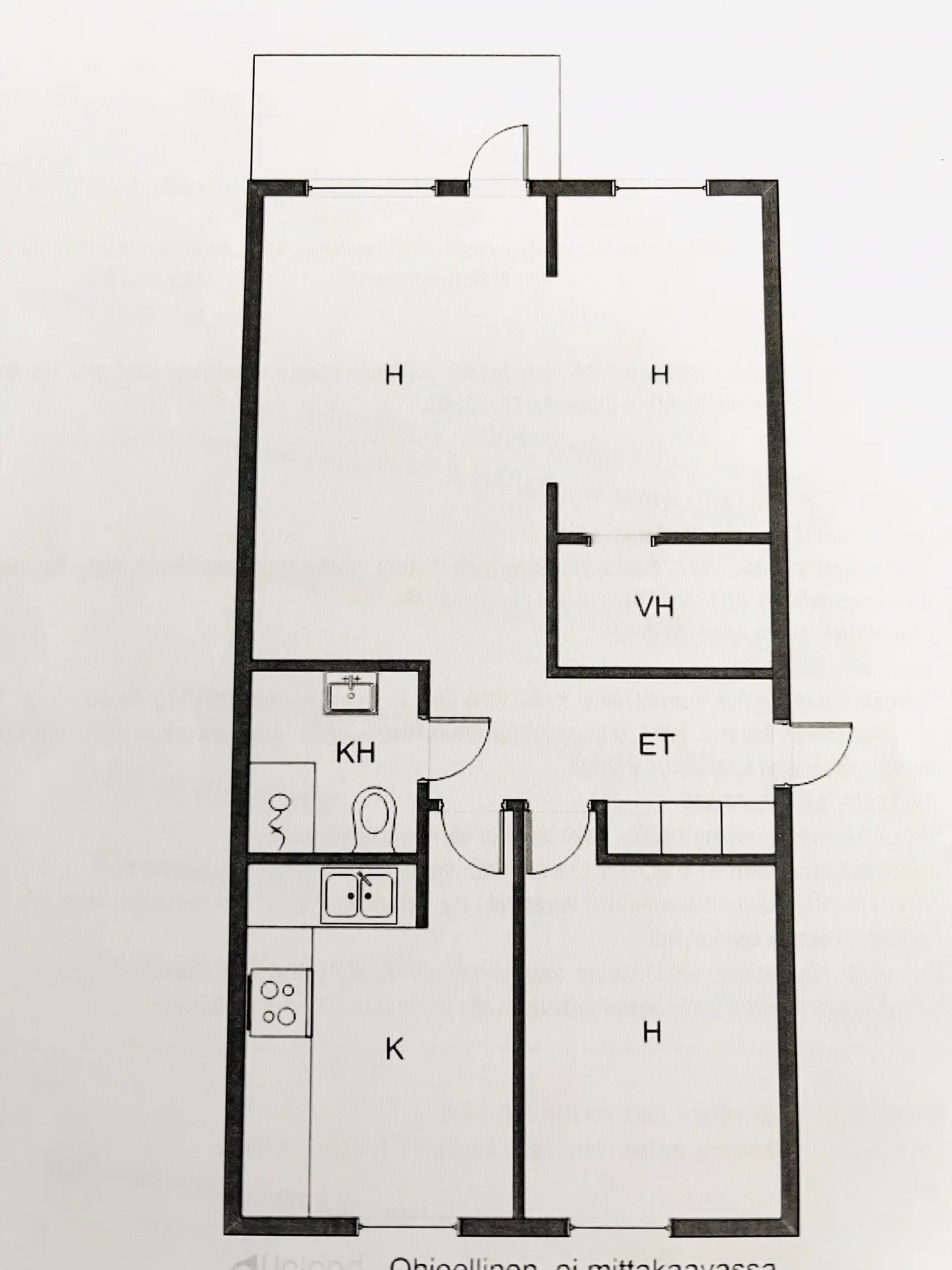 Furnished apartment in Riihimäki — photo 3